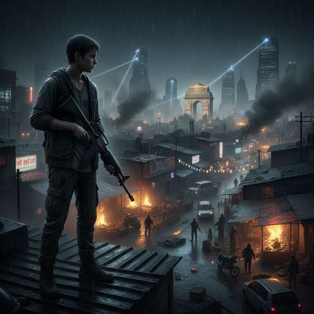 Under Siege: Mumbai Rising - Jabali AI Poster