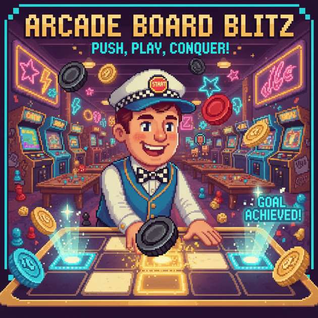 Arcade Board Blitz - Jabali AI Poster