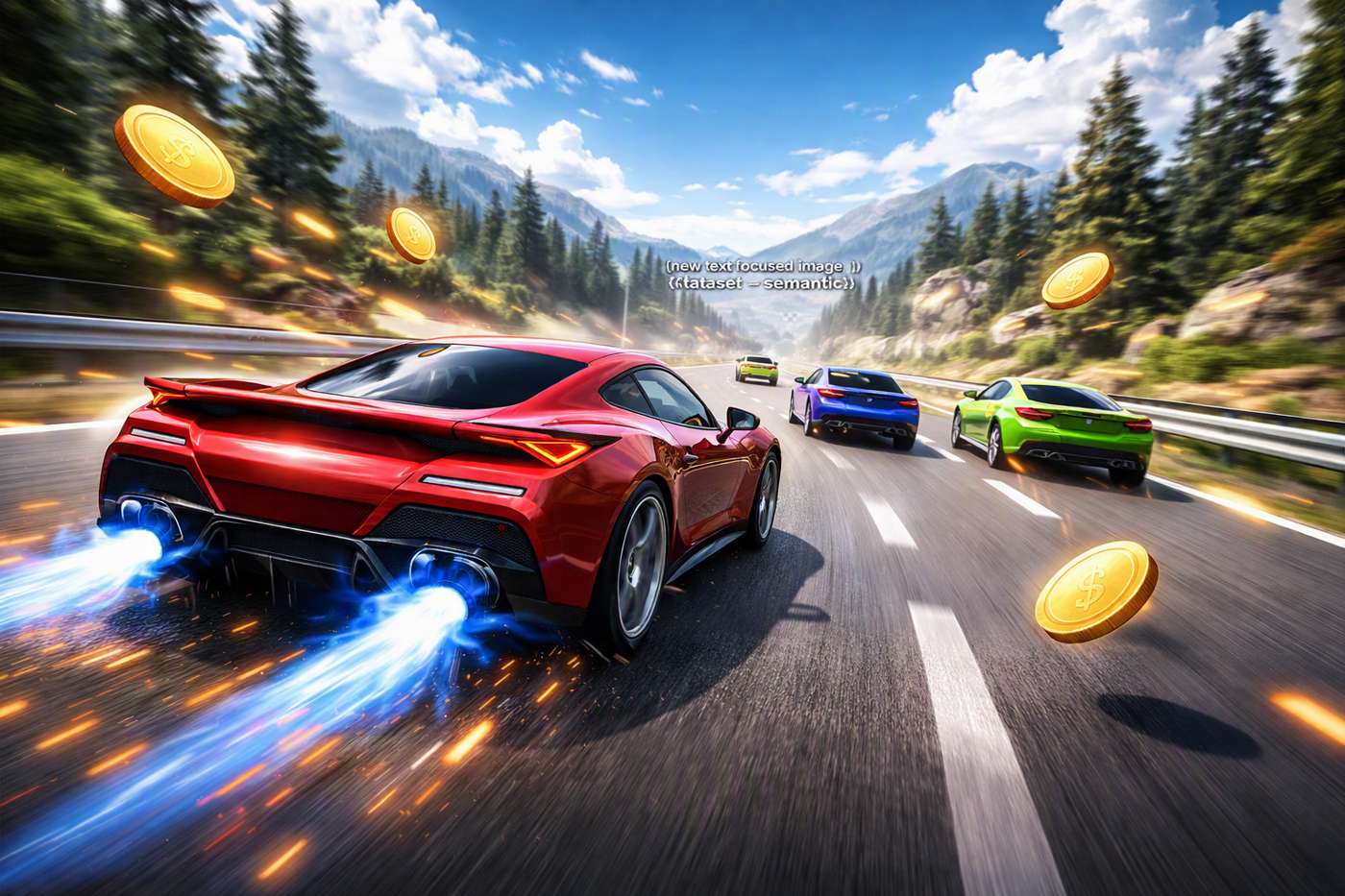 Turbo Racing game artwork