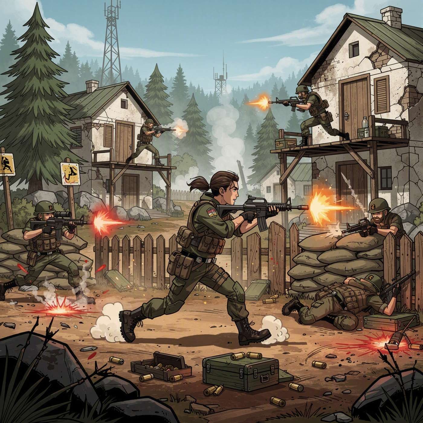 Bullet Run game artwork