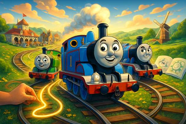 Engines of Sodor - Jabali AI Poster