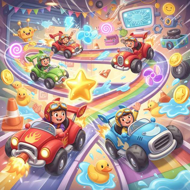 Hacker racing by prince songara - 3D Racing by Jabali AI