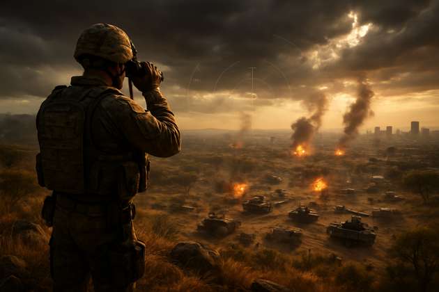 Artillery Line of Sight - Jabali AI Poster