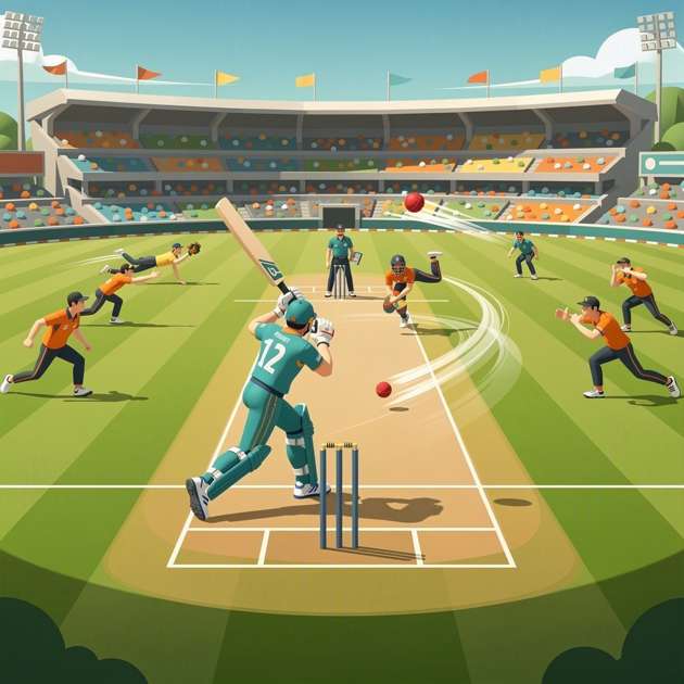 CrickRoko Stadium Smash - Jabali AI Poster