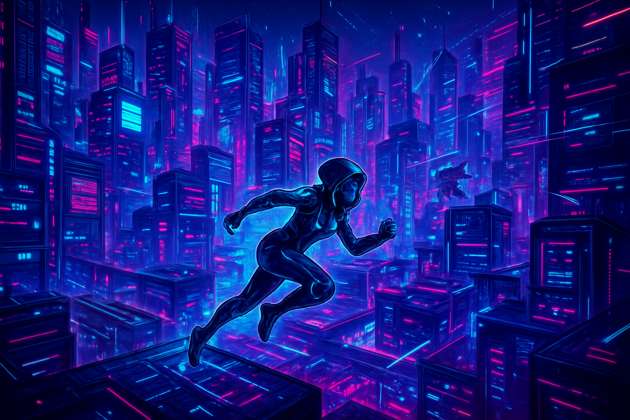 NeonRun - Jabali AI Poster