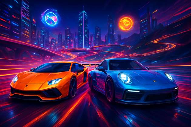 Supercar Velocity Rivals - 3D Racing by Jabali AI