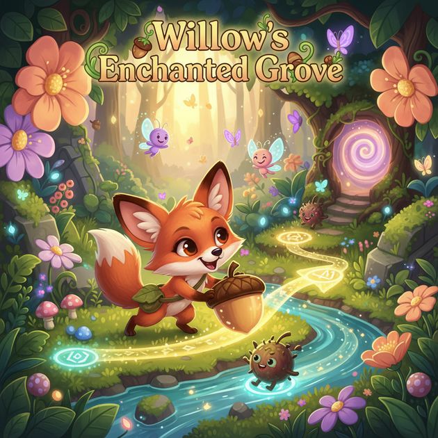 Willow's Enchanted Grove - Jabali AI Poster