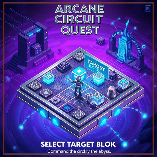 Arcane Circuit Quest - Jabali AI Poster