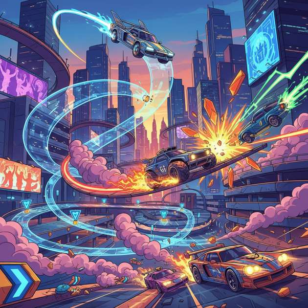Neon Drift Showdown - 3D Racing by Jabali AI