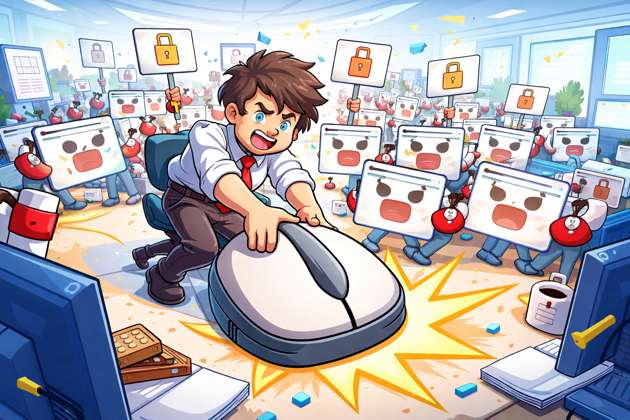 Password Prompt Strike - Jabali AI Poster