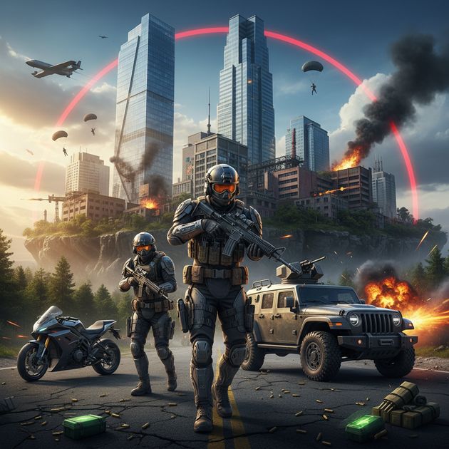 Island Survival Showdown - Jabali AI Poster