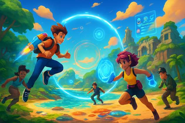 Island Tactics Arena - Jabali AI Poster