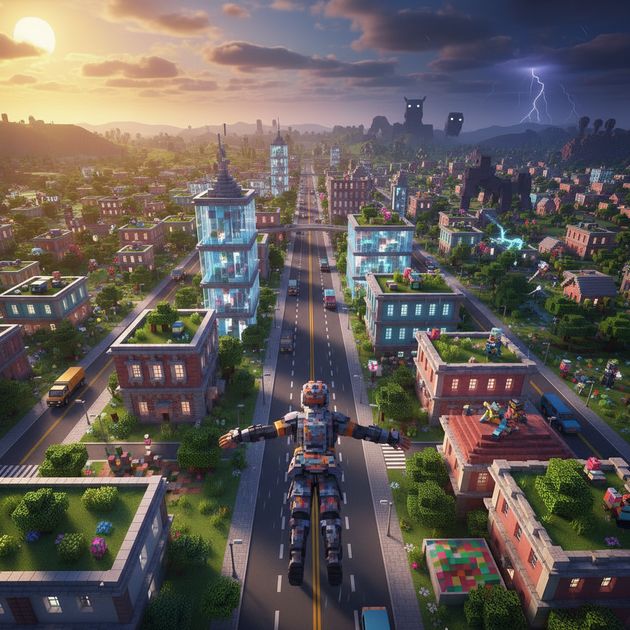 Skybound Realms - Jabali AI Poster