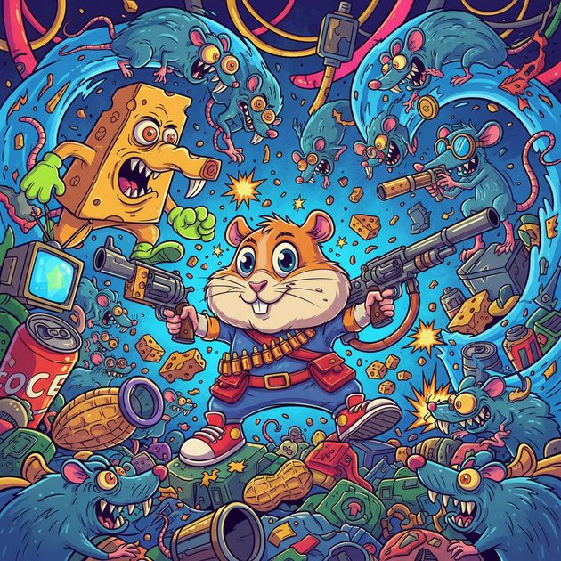 Hamster Havoc - Jabali AI Poster