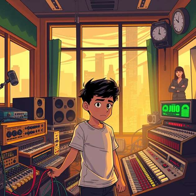 Signal Flow: Studio Hearts - Jabali AI Poster