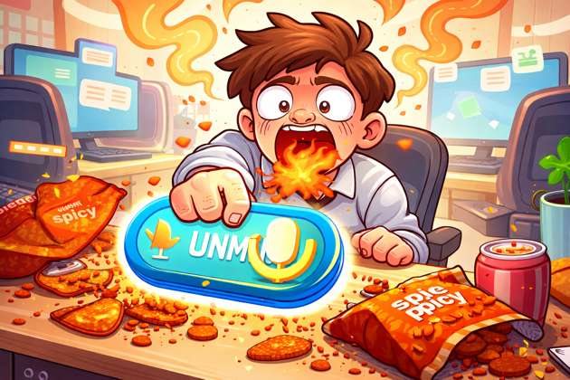 Mute Mishap: Spicy Chip Showdown - Jabali AI Poster