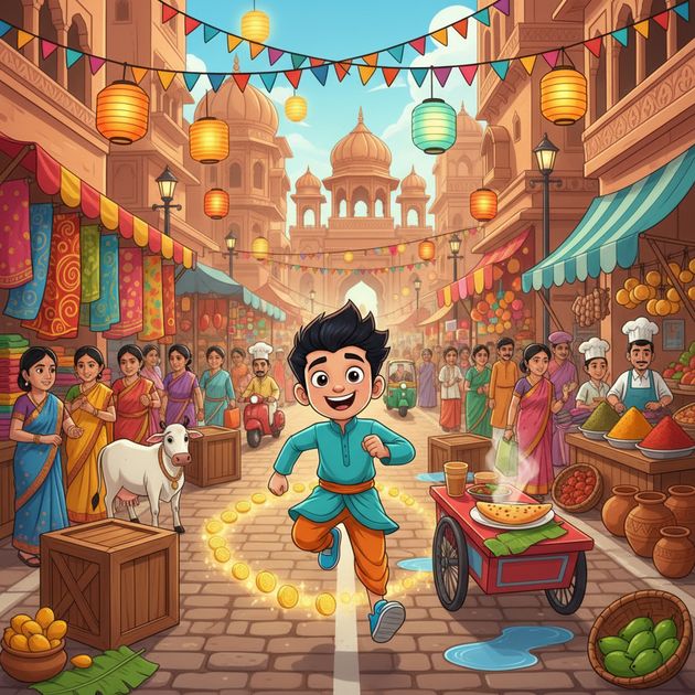 Bazaar Dash - Jabali AI Poster