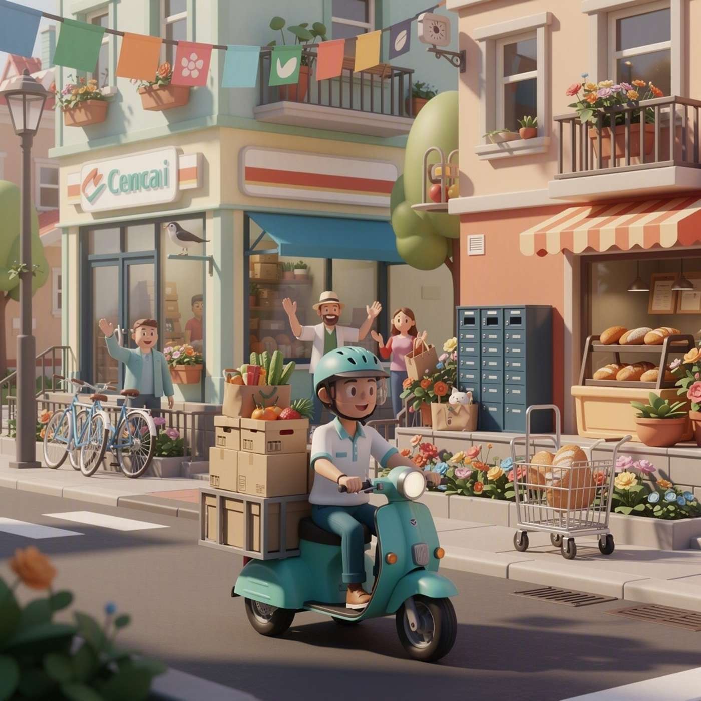 Small Town Shift game artwork