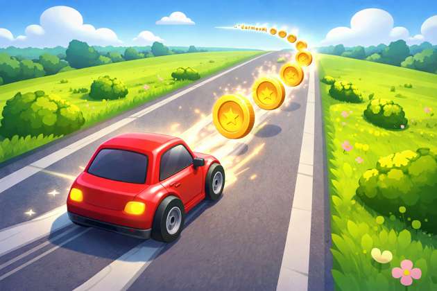 Coin Lane Racer - Jabali AI Poster