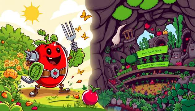 Giggle Garden Showdown - Jabali AI Poster