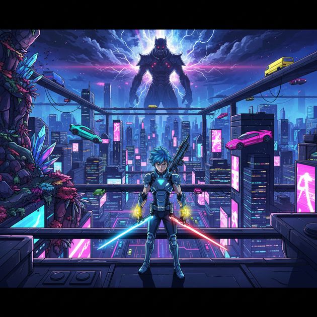 World of Lasers - Jabali AI Poster