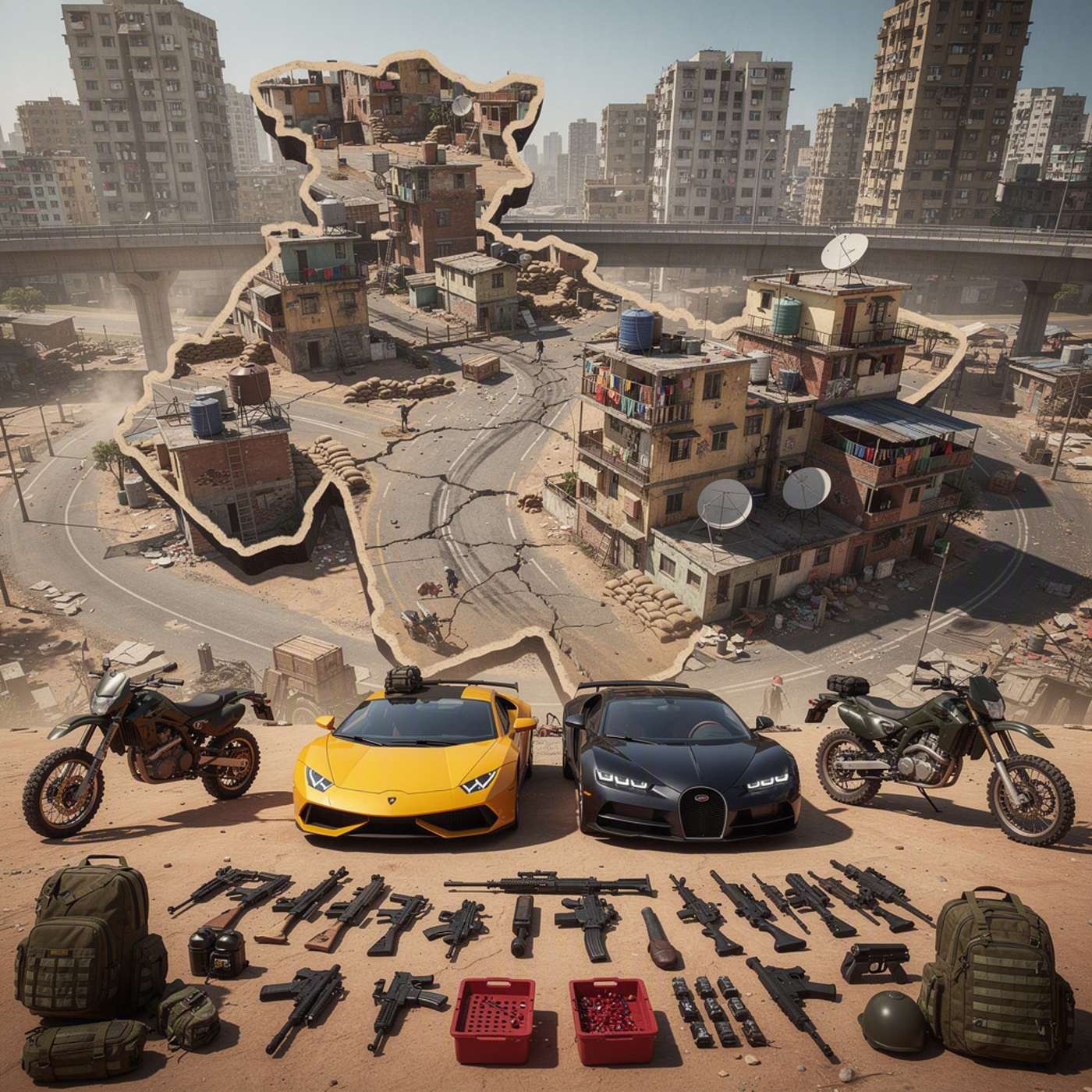India Battlegrounds Royale game artwork