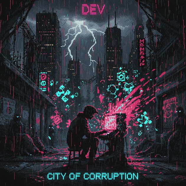 Neon Ruin Rush - Jabali AI Poster