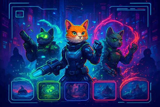 Neon Claw Operatives - Jabali AI Poster