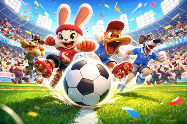 Toon Clash Soccer - Jabali AI Poster