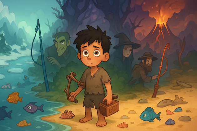 Castaway Catch - Jabali AI Poster