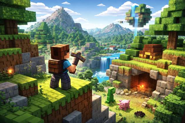 Blockcraft Adventures - Jabali AI Poster