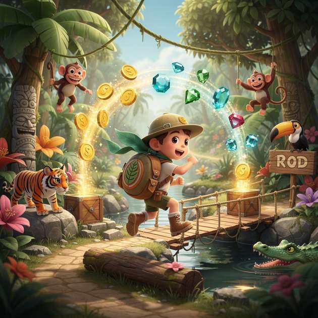 Jungle Hero Run - Jabali AI Poster