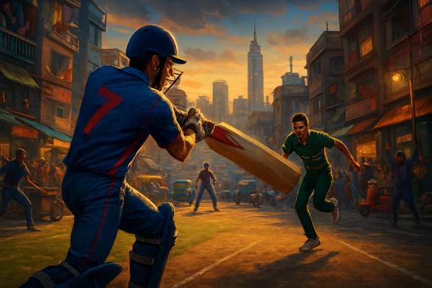 City Cricket Rush - Jabali AI Poster