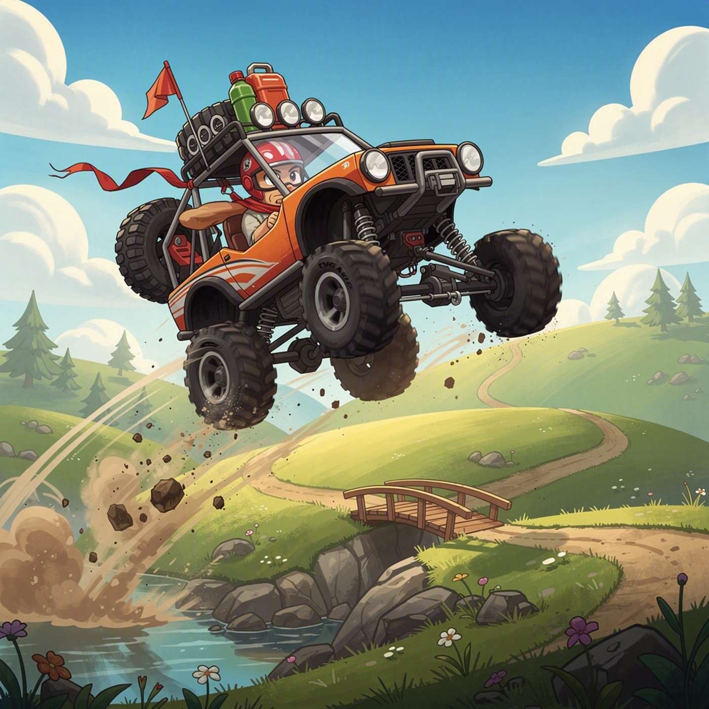 Hill Dash Legends game artwork