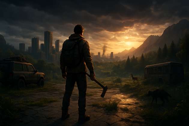 City of Survival - Jabali AI Poster