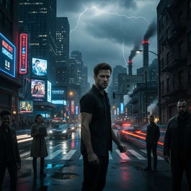 city of gangter - Jabali AI Poster