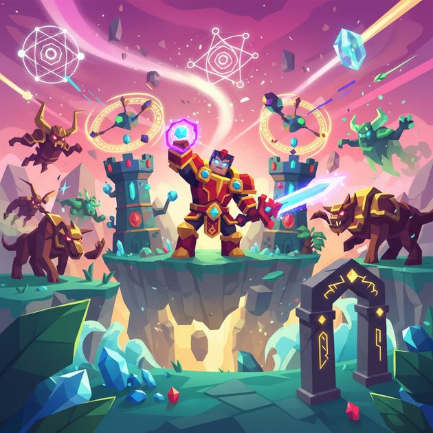 Realmwarden Siege - Jabali AI Poster