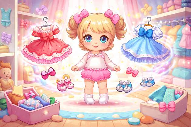 Mini Moda Bebeğim - Jabali AI Poster