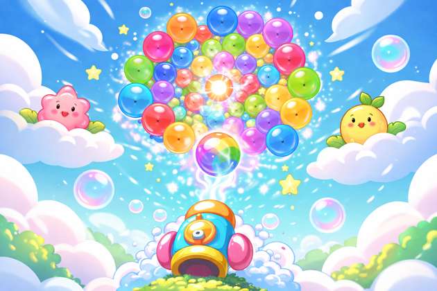 Bubble Pop Blast - Jabali AI Poster