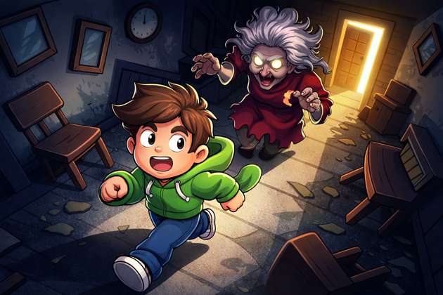 Escape Granny! - Jabali AI Poster