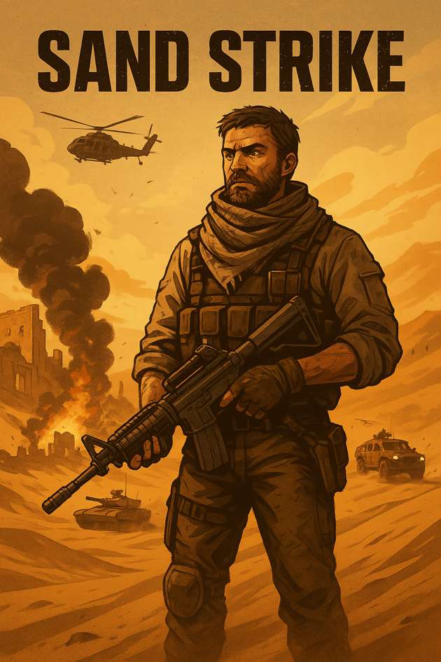 SAND STRIKE  - Jabali AI Poster