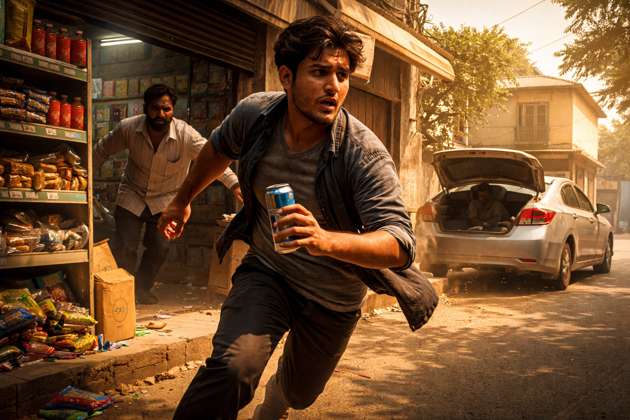 Red Bull Run Verna Escape - Jabali AI Poster