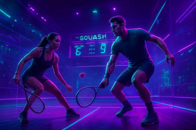 Squash Arena Masters - Jabali AI Poster