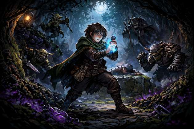 Goblin Cure Quest - Jabali AI Poster