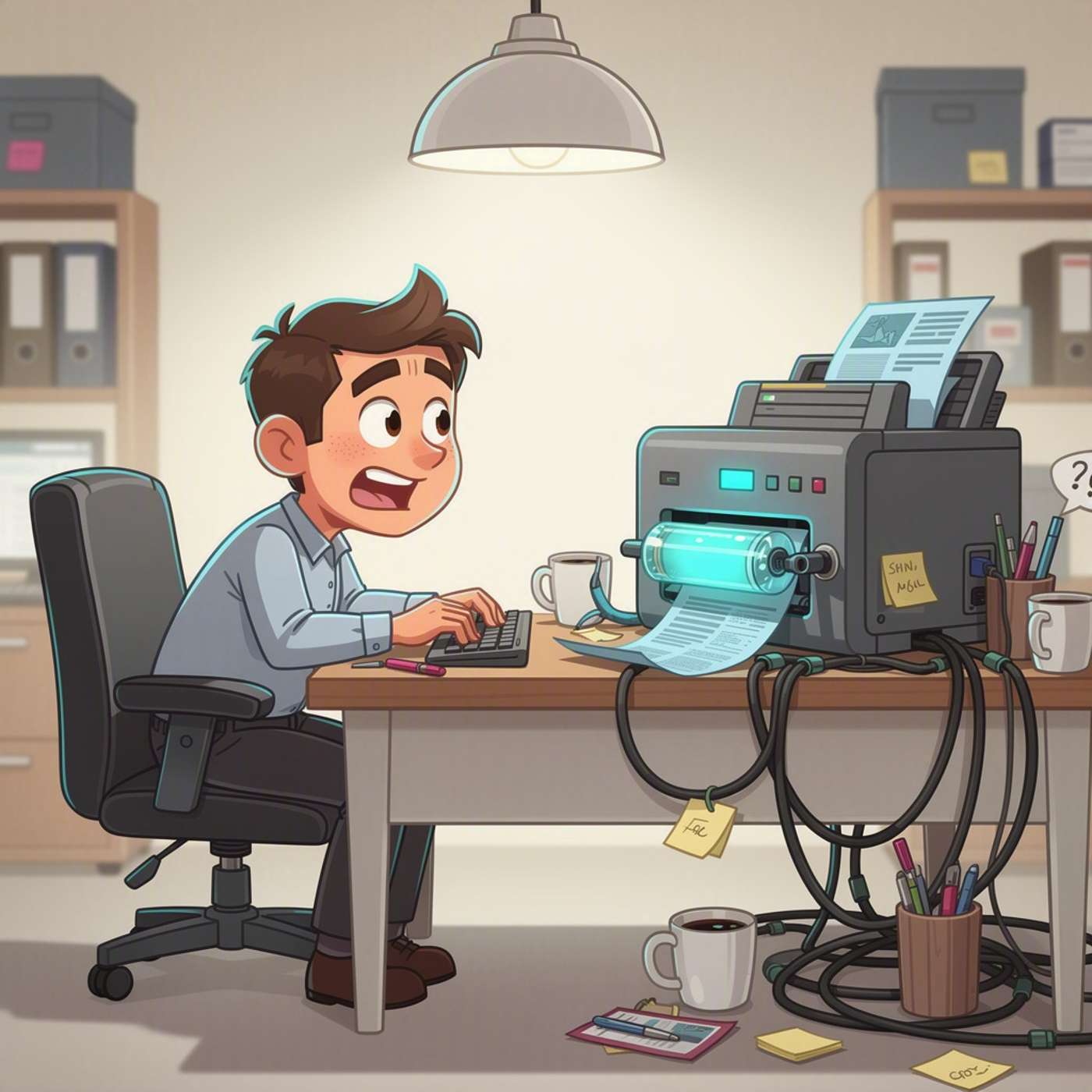 Cyan Denial game artwork