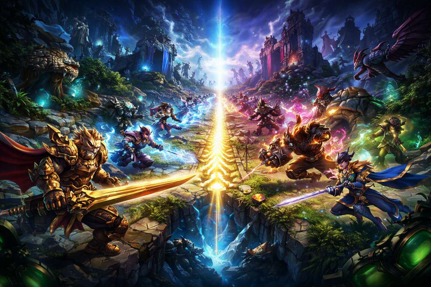 Arena of Legends: 5v5 Monster Clash game artwork