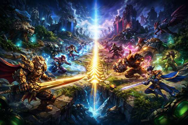 Arena of Legends: 5v5 Monster Clash - Jabali AI Poster