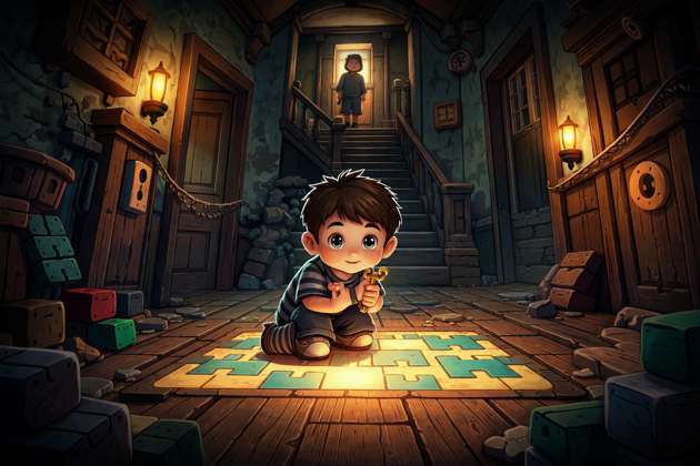 Yash Escape Puzzle House - Jabali AI Poster