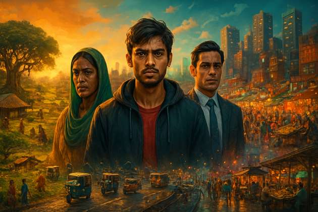 South Asian Streets - Jabali AI Poster