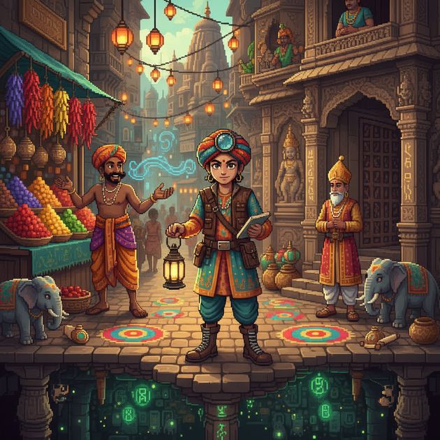 Untitled Indian Detective Adventure - Jabali AI Poster